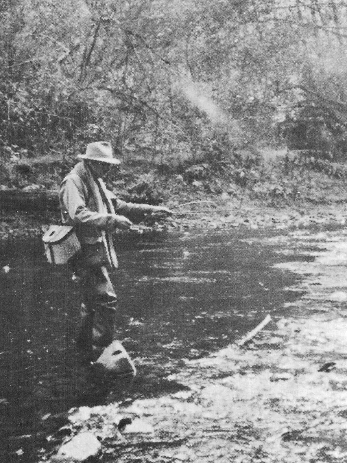 Wade Pipes was a serious fisherman