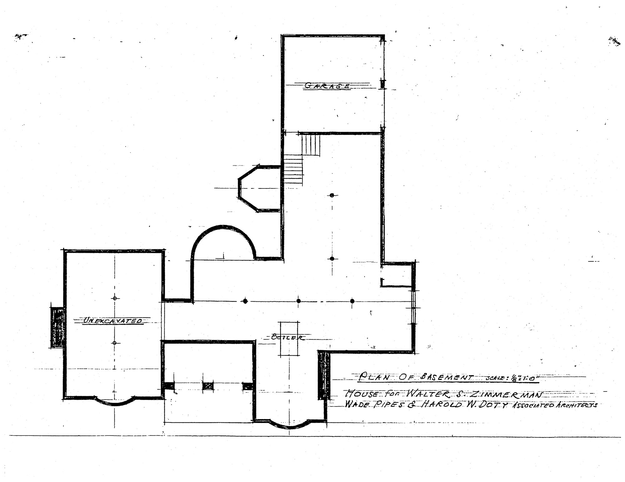 archival floor plans - lower