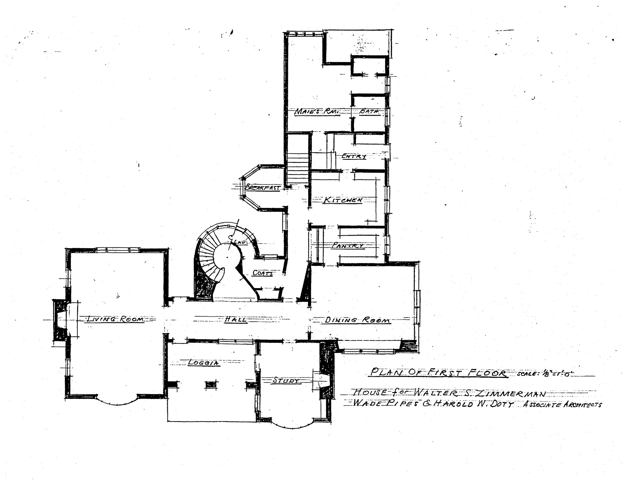 archival floor plans - main